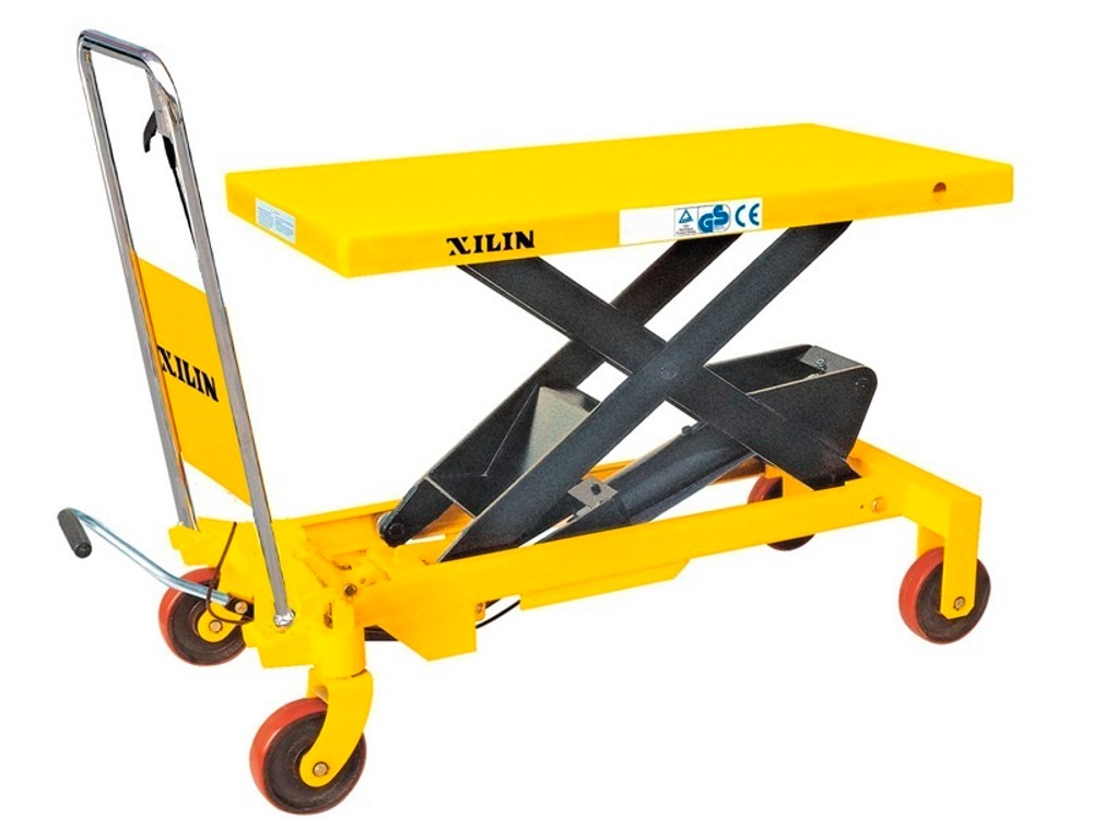 Стол подъемный передвижной 800 кг 475-1500 мм (1220х610 мм) XILIN SPS800