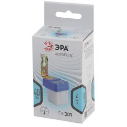 Датчик освещенности ЭРА DF 301 Фотореле серый настенный 1300 ВА IP44