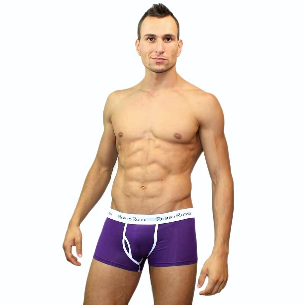 Хлопковые трусы-хипсы (Размер: L) (Цвет: черный)