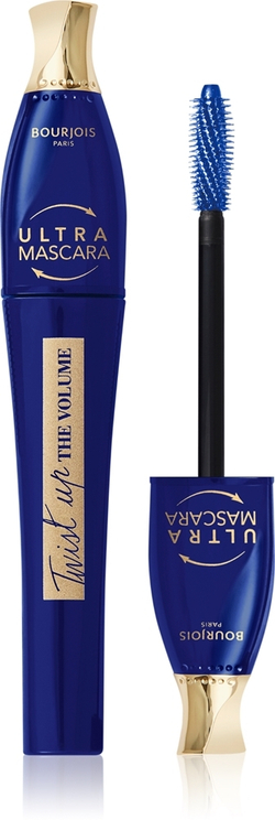 Bourjois Twist Up The Volume - Объемная тушь для ресниц с щеточкой 2-в-1, 8 ml