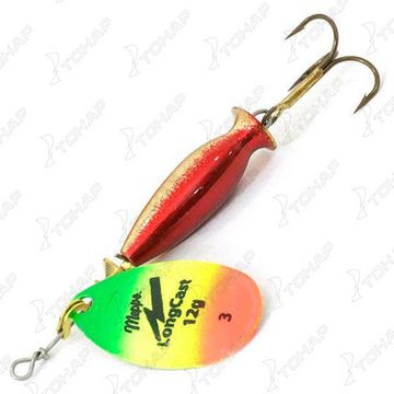Блесна вращ. MEPPS Aglia LongCast TIGER' № 3 CALCTOR38