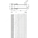 Труба PP-H с раструбом бесшумная белая RAUPIANO PLUS Дн 110х2,7 б/нап L=1,0м в/к Rehau 11202941222 (11202941200)