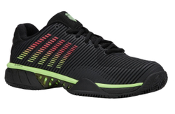 Теннисные кроссовки K-Swiss Hypercourt Express 2 Clay - black/soft neon green/neon lava