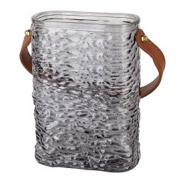 Ваза "Сумочка" h=17,5см, v=1200мл (стекло) (индивидуальная упаковка)