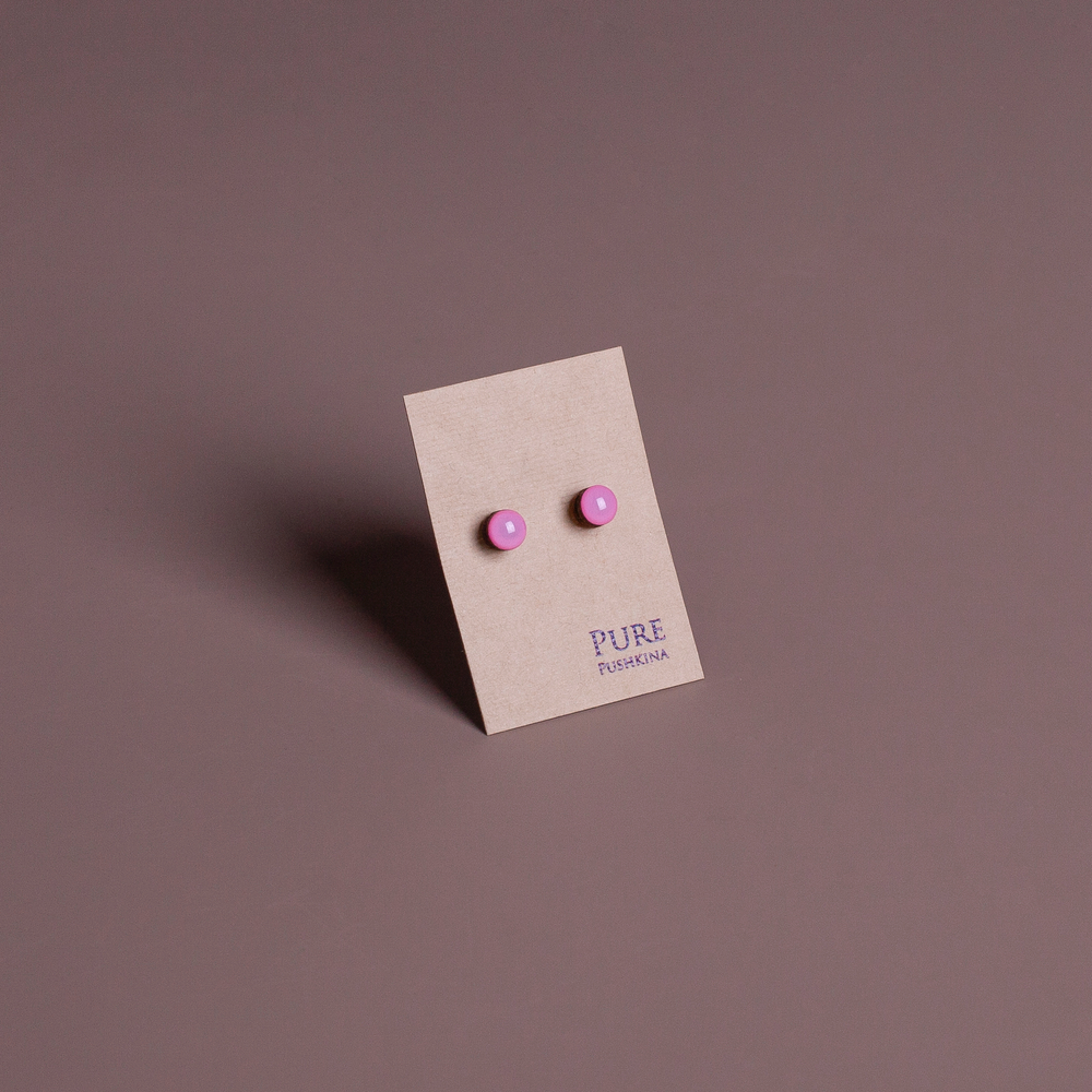 Серьги - Круг 0,6 см - Малыши