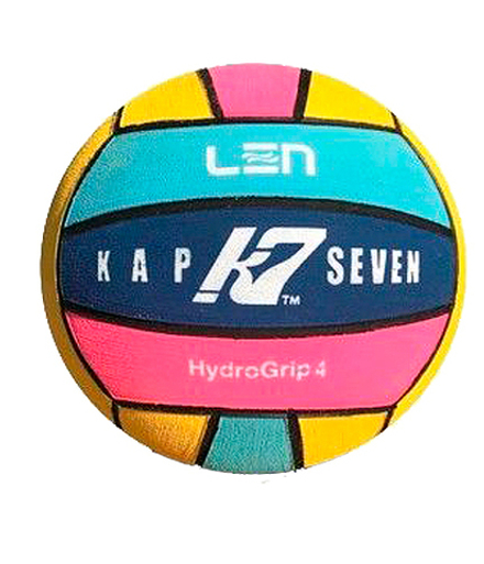 Официальный ватерпольный мяч KAP7 Official LEN Game Ball Multicolor Размер 4 для женщин/юниоров