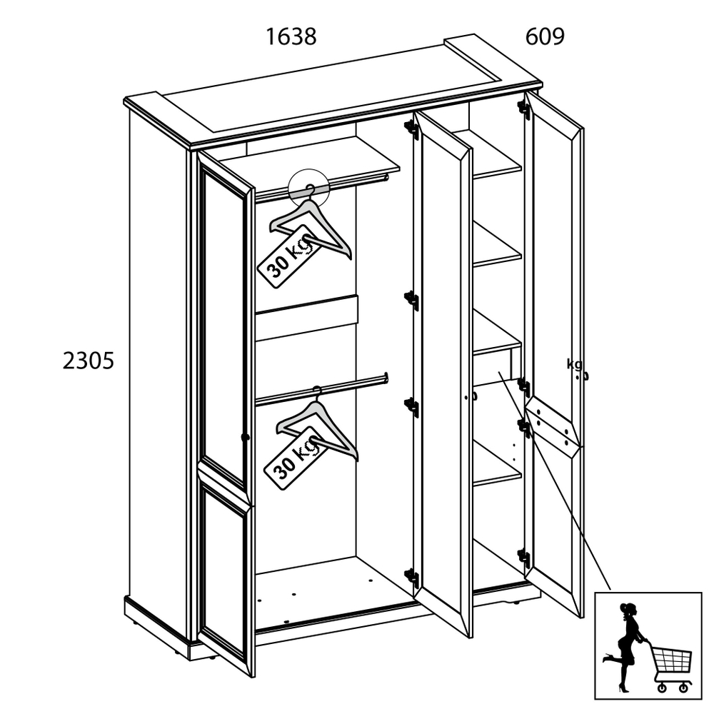 TOSCANA NEW, Ящик 46. Цвет ПЕРСИДСКИЙ ЖЕМЧУГ