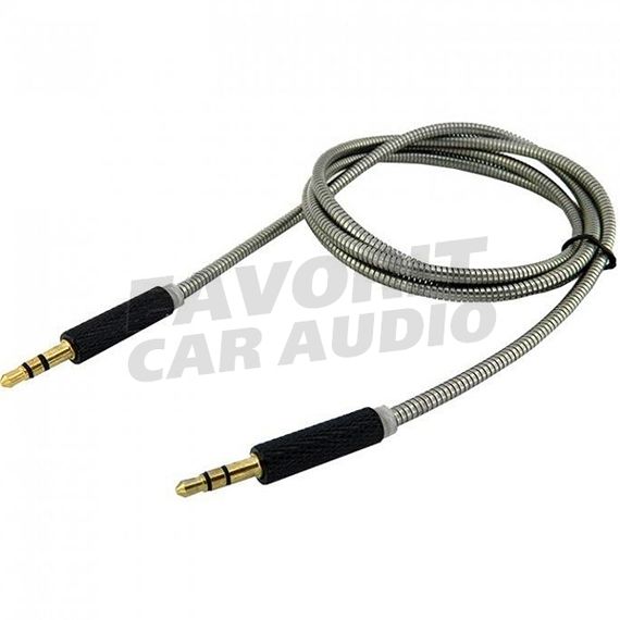 AUX Кабель Walker WCA-730 черный 1 м
