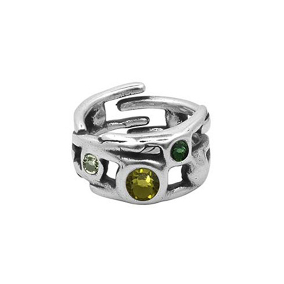 Кольцо Ciclon HANAE с серебряным покрытием K223500-08-10 G/S
