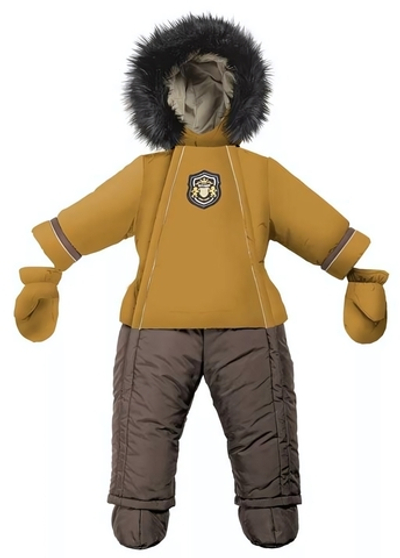 Комбинезон Лорд 68р. горч./т.коричн.