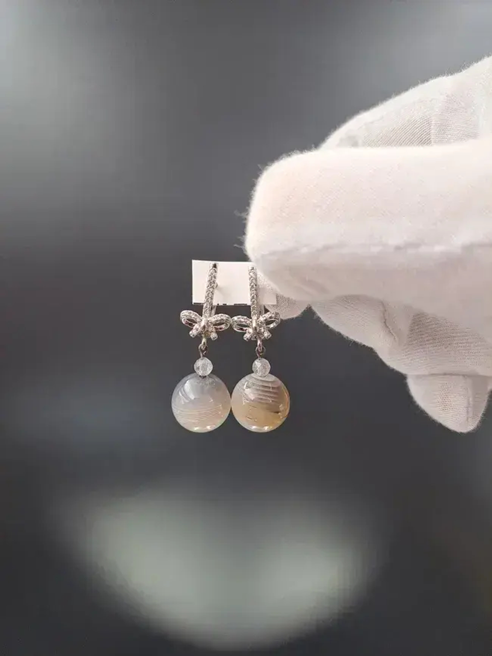 Сережки Агат