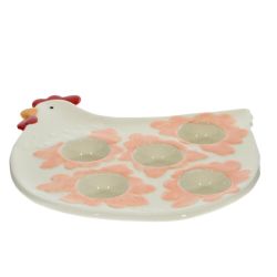 GAEM Тарелка для 5-ти яиц, L20 W21 H3 см