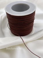 Нейлоновый шнур коричневый 0,8 мм