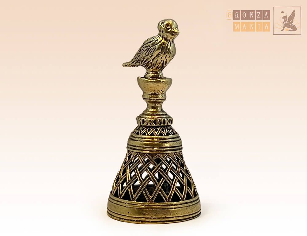 колокольчик Чижик-Пыжик на рюмке (оригинал) - Вуаль