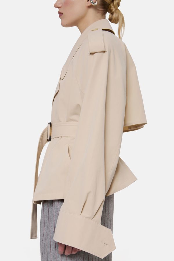 Короткий тренч Yves