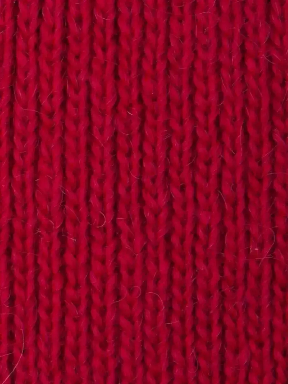 Шапка детская зимняя вязаная с ушками