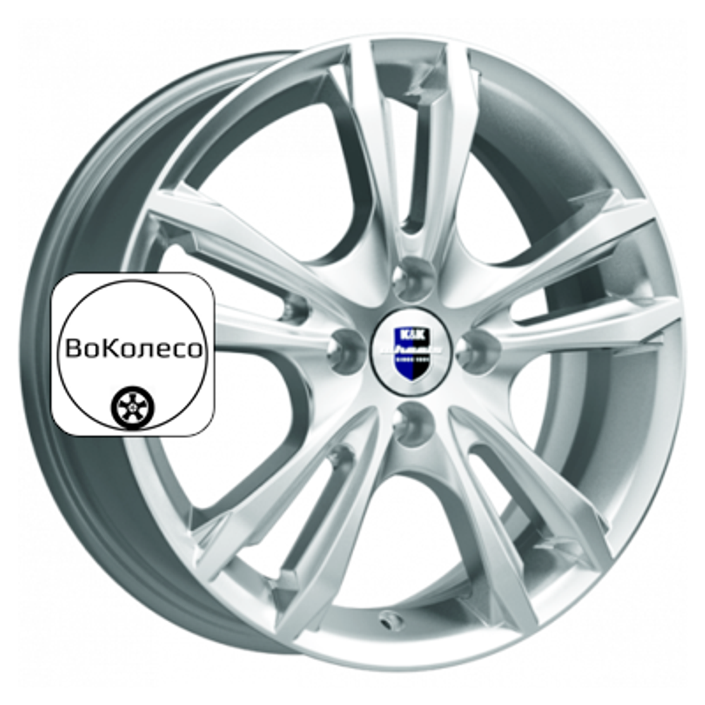 6x16/4x114,3 ET40 D67,1 Samara (КС866) Сильвер K&K