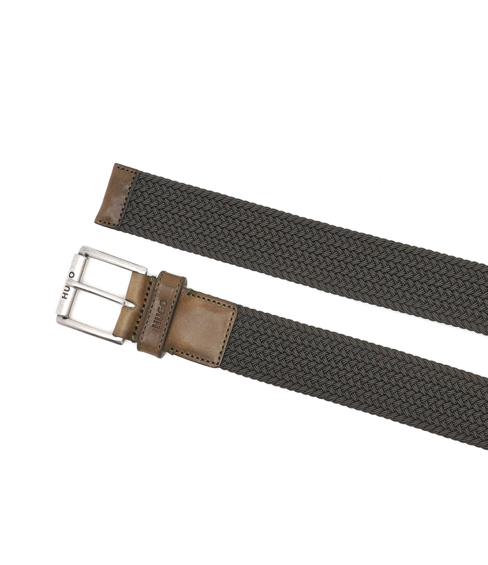 ремень gabi-w_sz35 HUGO - оливковый(50474255)