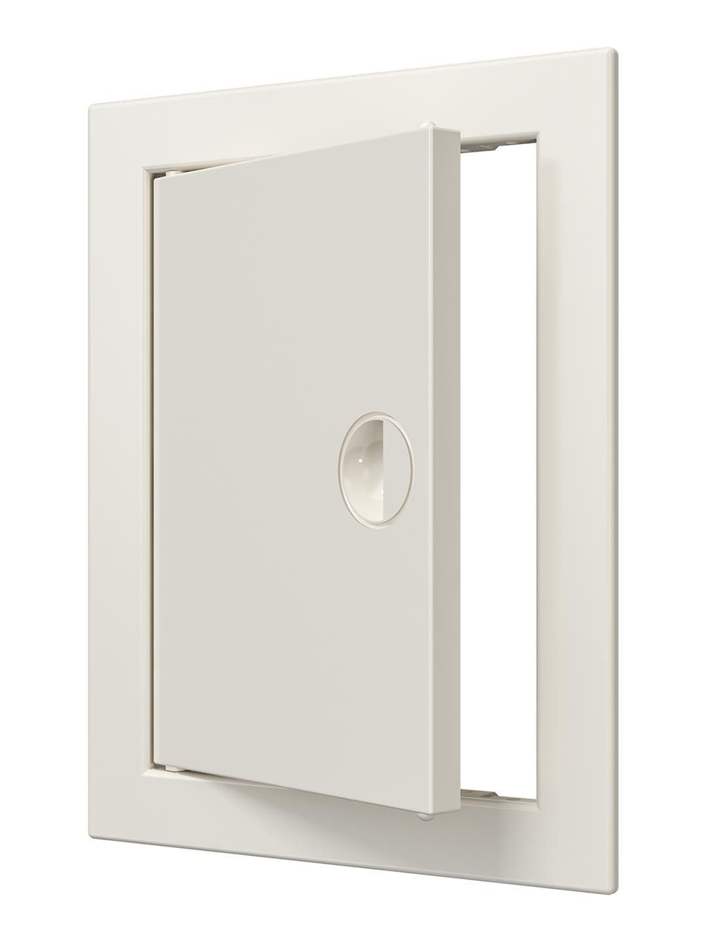 Люк ревизионный ЛР фланец 146х196 ручка 168х218 пластик Ivory EVECS
