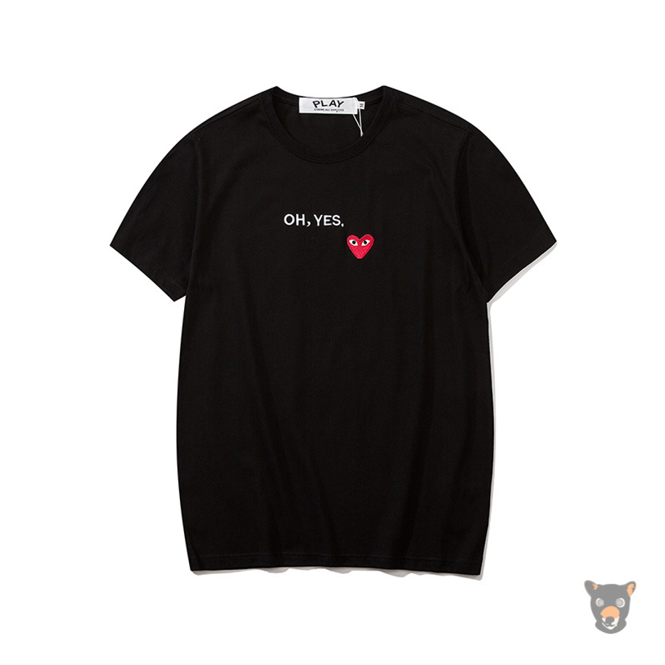 Футболка PLAY Comme des Garsons "Oh, yes"