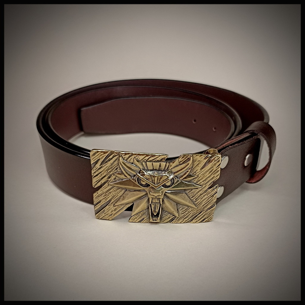 Пряжка для ремня "Ведьмак"