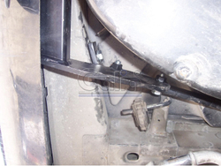 Фаркоп оцинкованный Galia P022A для Peugeot 607 2000-2010(паспорт и сертификат в комплекте)(без электрики)