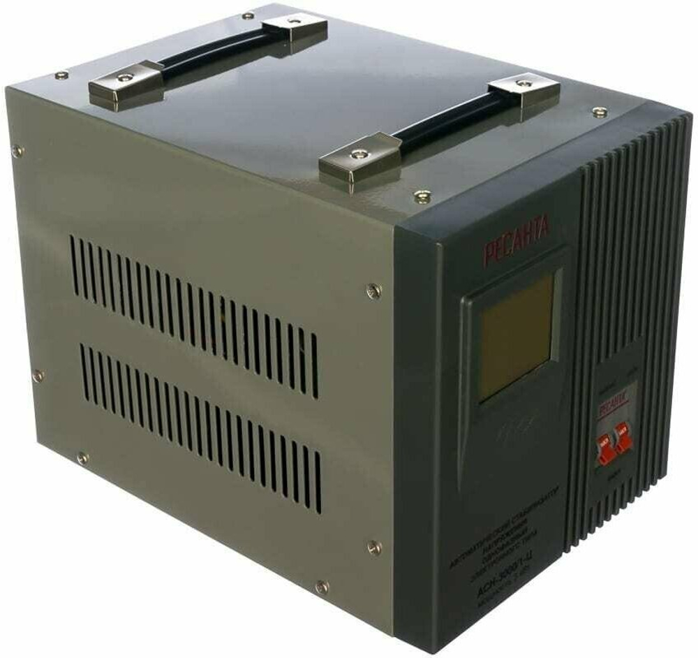 Стабилизатор напряжения Ресанта АСН-3000/1-Ц, Однофазный, 3кВт