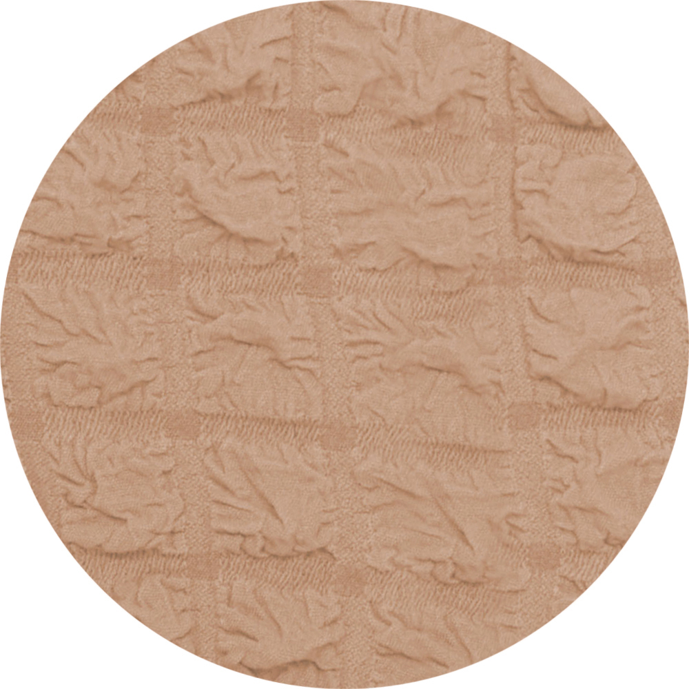 Чехол на стул с оборкой, цвет Какао, Набор 6 шт.