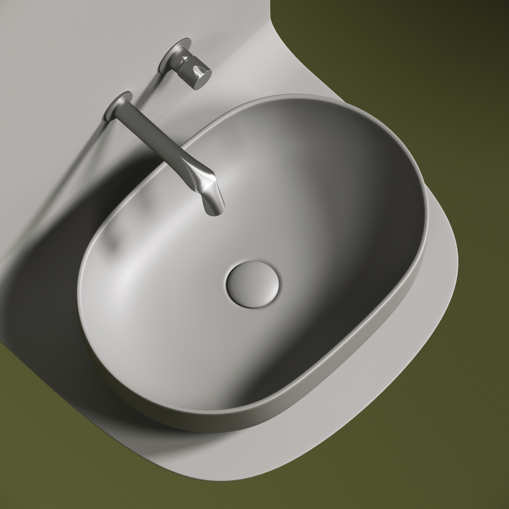 Раковина Ceramica Nova Element 60 CN6047MH антрацит матовый