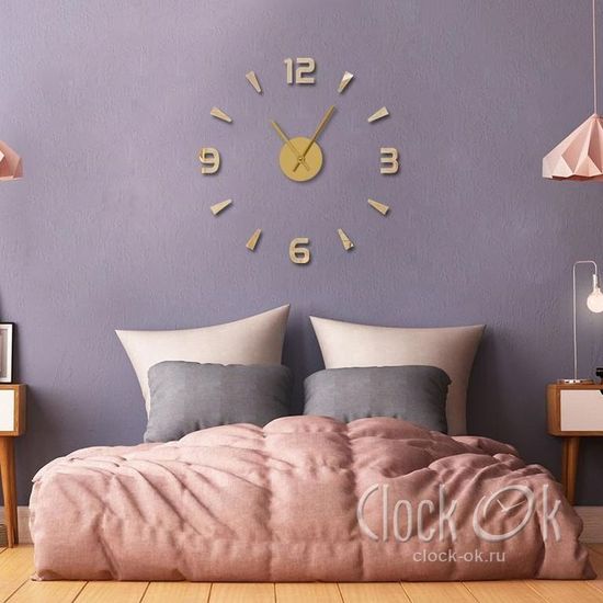 Настенные 3D часы Divide