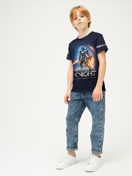 Футболка хлопковая детская Федерация СМБ Modern KNIGHT