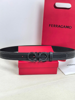 Ремень из зернистой телячьей кожи