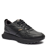 Кожаные кроссовки BOSS BLACK - черный(50529520)