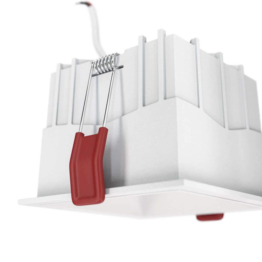 Модульный встраиваемый светодиодный светильник диммируемый Maytoni Alfa LED DL043-01-15W4K-D-SQ-W