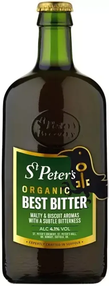 Пиво Сейнт Питерс Органик Бест Биттер / St. Peter&#39;s Organic Best Bitter 0.5 - стекло