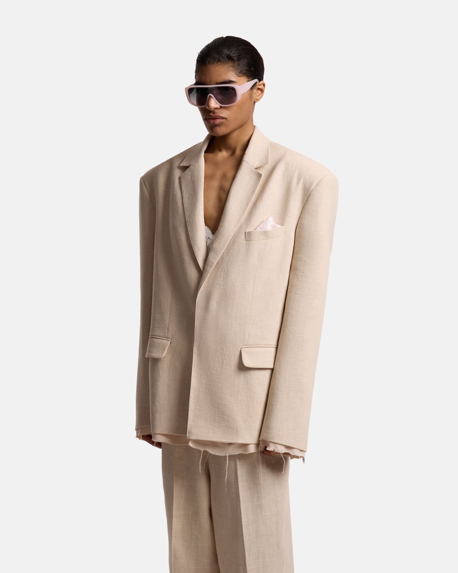 СТРОГИЙ ПИДЖАК ИЗО ЛЬНА