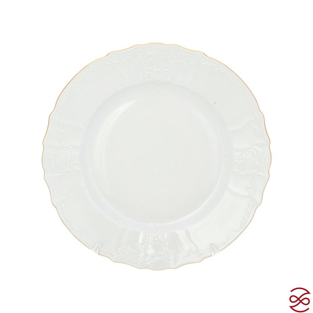 Столовый сервиз на 12 персон Bernadotte Белый узор 67 предметов