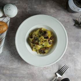 Тарелка глубокая d=23 cм,фарфор "NOBLE" серия "LUXE"