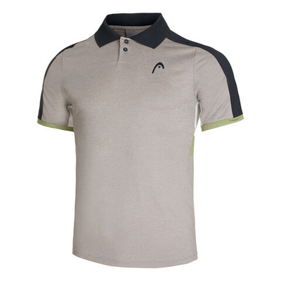 Мужское теннисное поло HEAD Polo Men - Grey