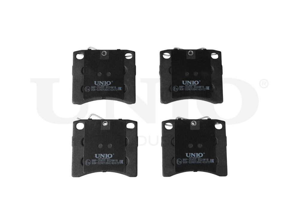 Колодки тормозные диск. передние UNIO BRP-20455