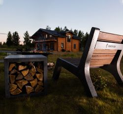 Дровницы бетонные DR90