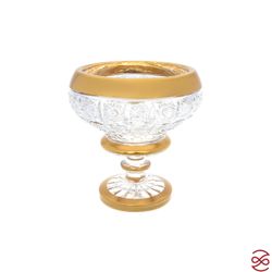 Конфетница на ножке Crystal Heart 15см