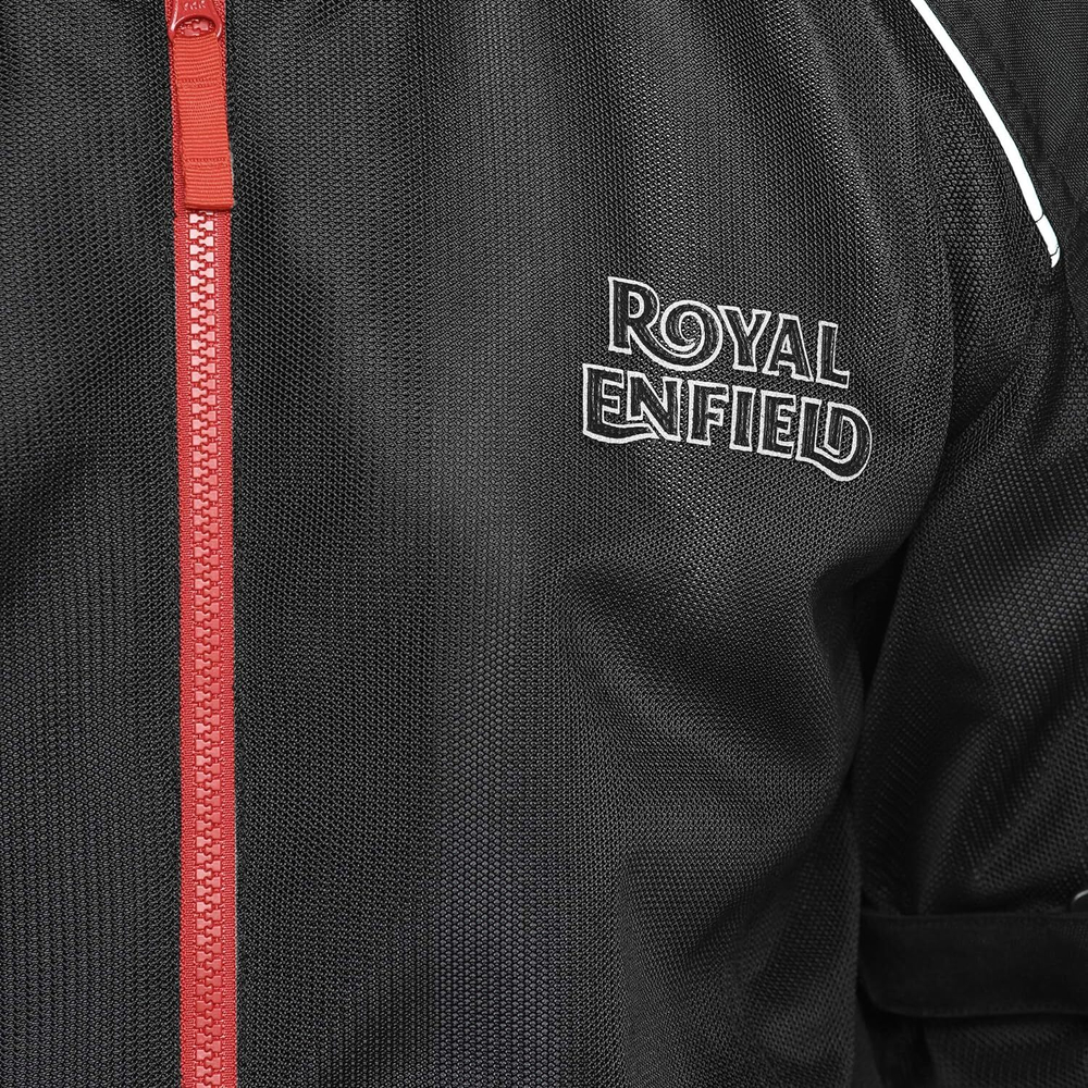 Куртка мужская текстильная Royal Enfield, цвет - черный, размер - XL, арт. RRGJKM000004 (JKSS20R01BLACK)