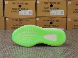 Кроссовки Adidas yeezy boost 350 v2 white green blanc