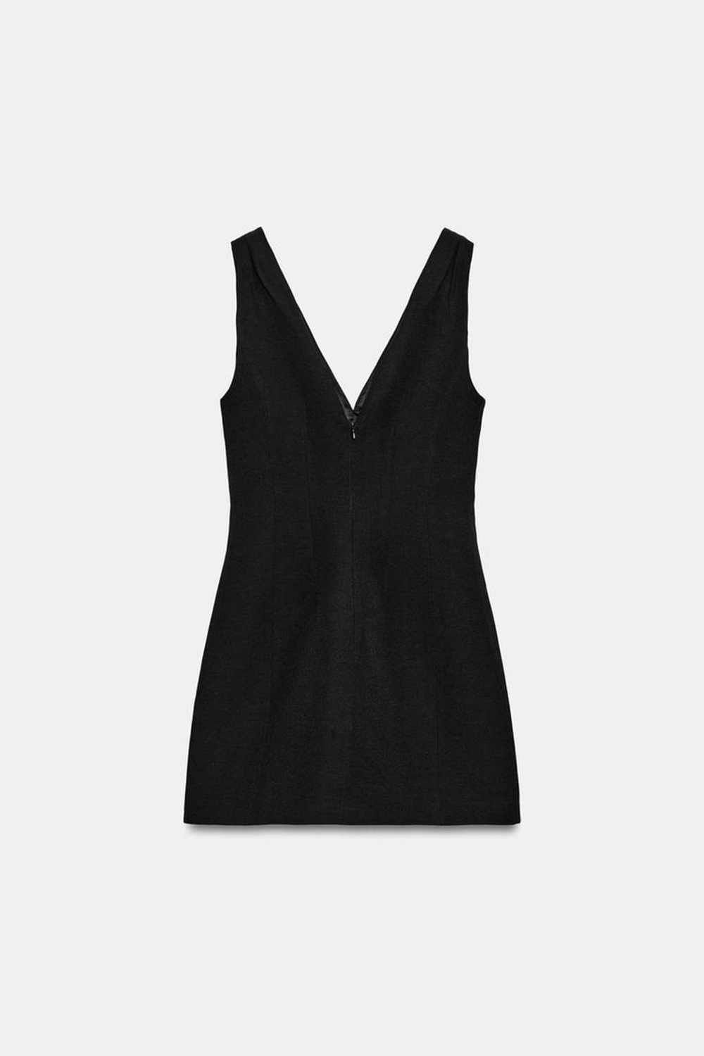 ZARA КОРОТКОЕ ПЛАТЬЕ — ZW COLLECTION, ЧЕРНЫЙ