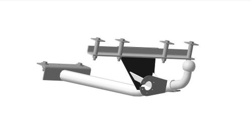 Фаркоп WESO 1206-H на Lada ВАЗ 2108, ВАЗ 2109, ВАЗ 21099