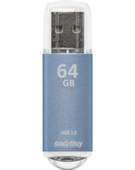 USB Flash Drive 64Gb - SmartBuy V-Cut Blue SB64GBVC-B3