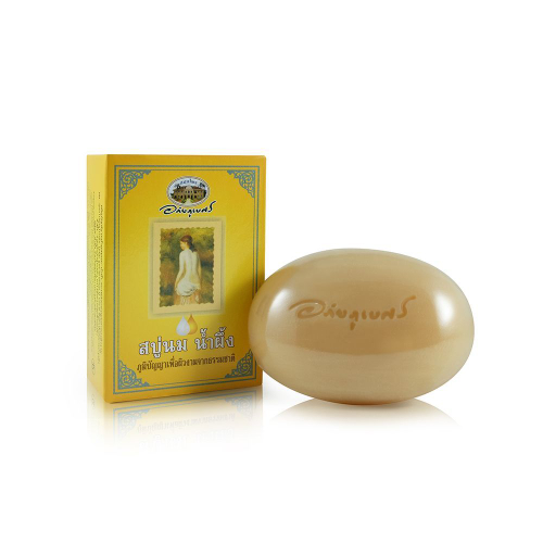 Эксклюзивное мыло для лица на основе масла ростков риса, меда и молока Milk & Honey Abhaibhubejhr