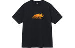 Футболки Stussy Flames Tee Logo T, 1904763