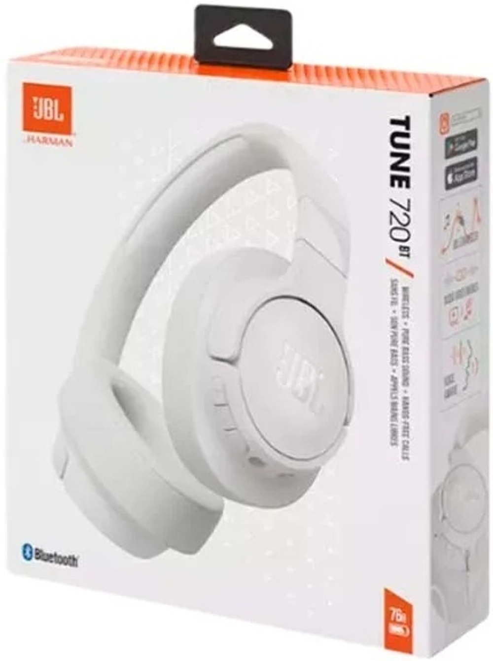 Беспроводные наушники JBL T720BT, белый